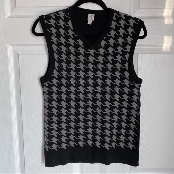 HOUNDSTOOTH VEST BY TRISTAN - Picture 2 of 5